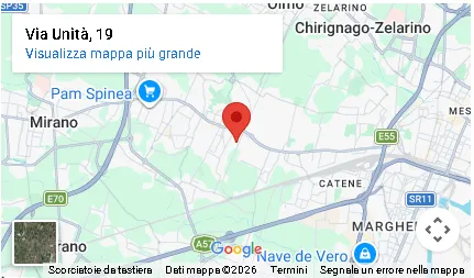 Mappa statica della sede legale